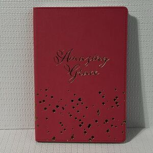 Eccolo Amazing Grace Hardcover Notebook Journal Lined Pink Gold